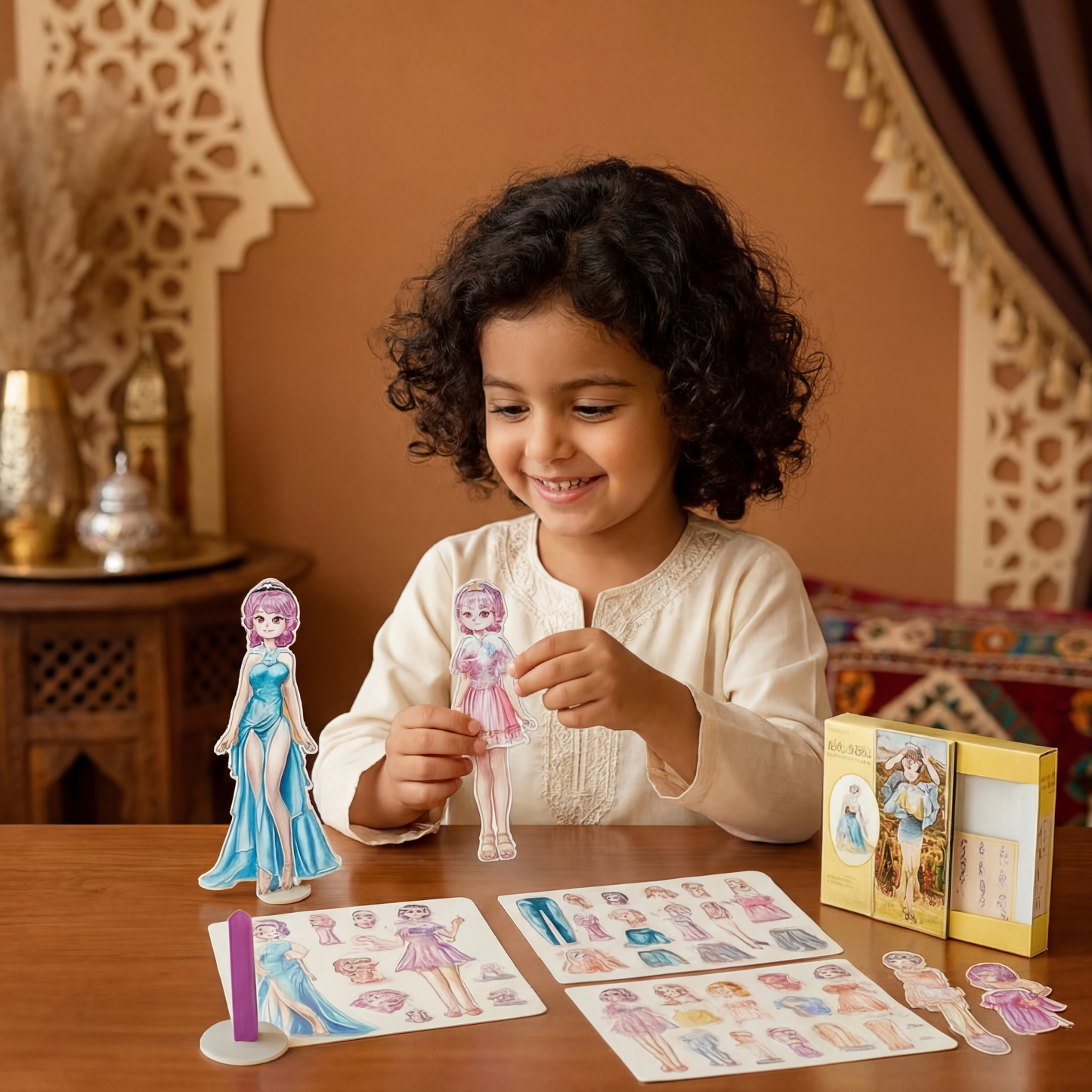 Magnetic Fashion Playset for Children