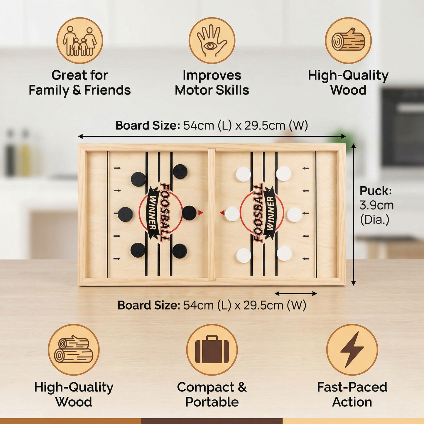 Sling Chess Wooden Board Game