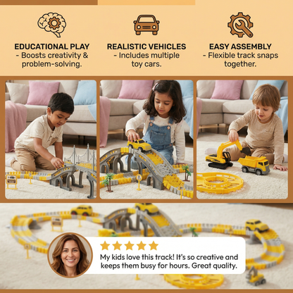 Adventure Race Track with Track Cars