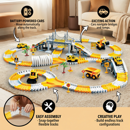 Adventure Race Track with Track Cars
