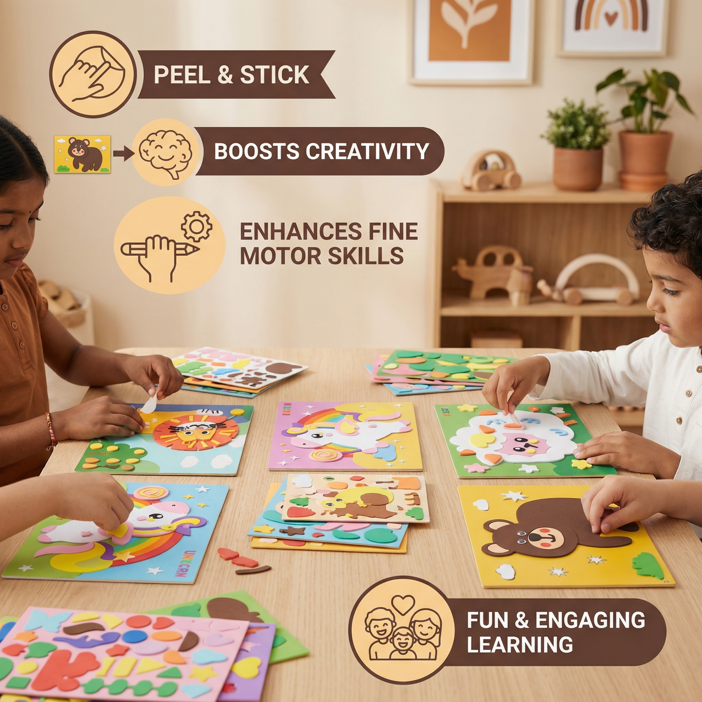 Creative Sticker Set for Kids