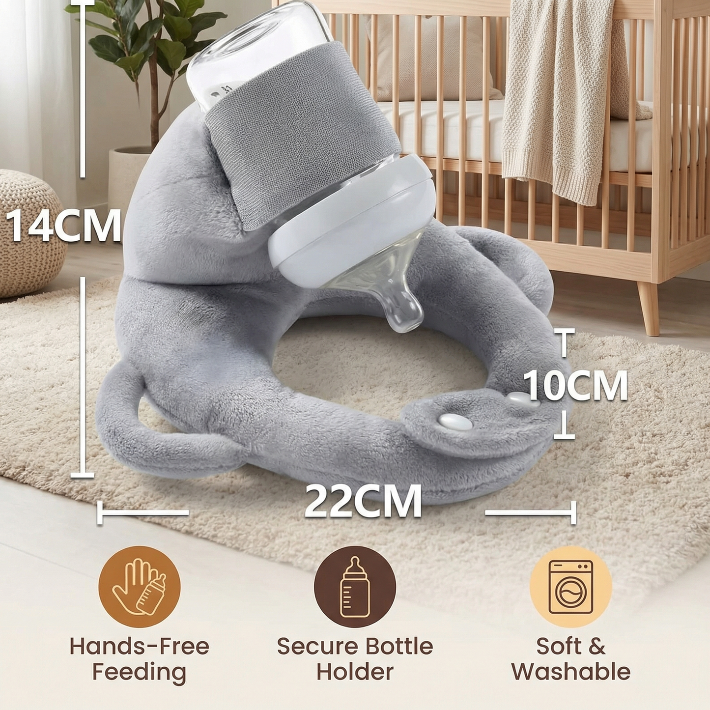 Hands-Free Nursing Pillow for Babies