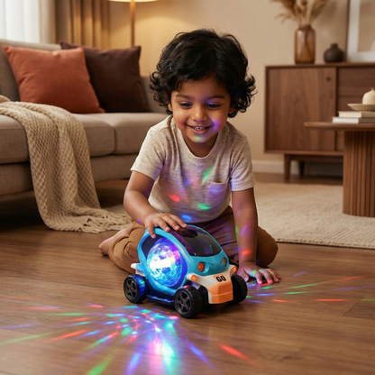 Glowing 360° Music Stunt Car