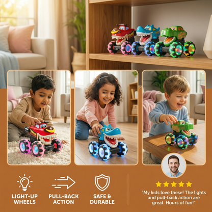 Light-Up Monster Truck Toy Cars