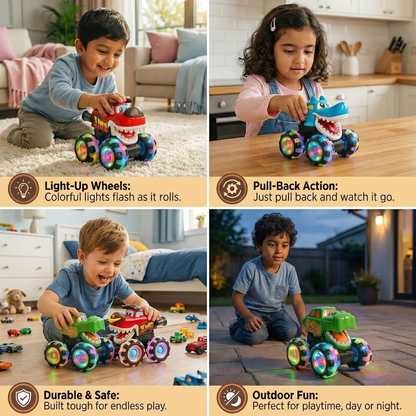 Light-Up Monster Truck Toy Cars