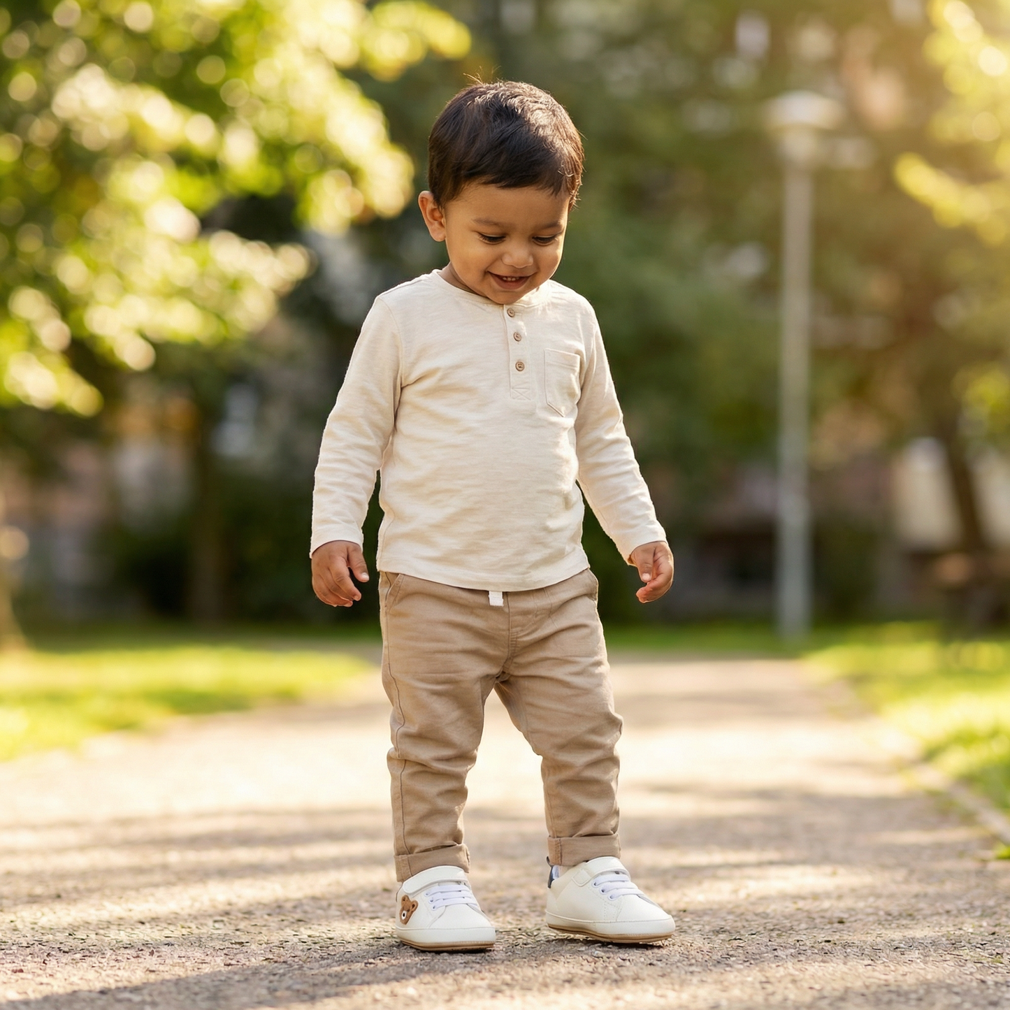 Toddler Shoes in a Cute Bear Design
