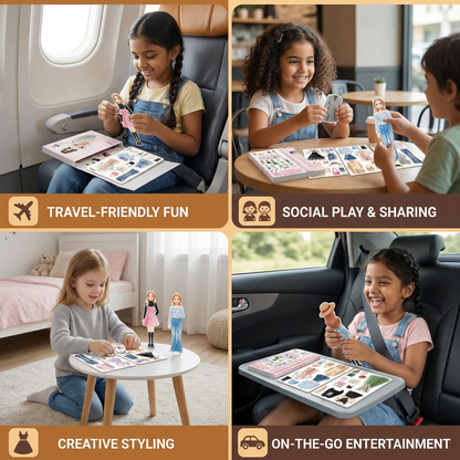 Magnetic Fashion Playset for Children