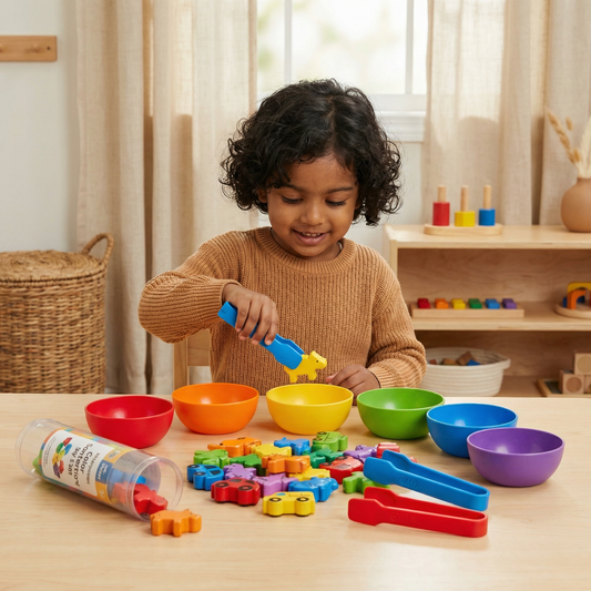 Montessori Color Sorting Game