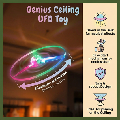 Genius Ceiling UFO Toy