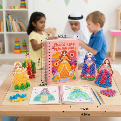 Princesses Coloring and Craft Book