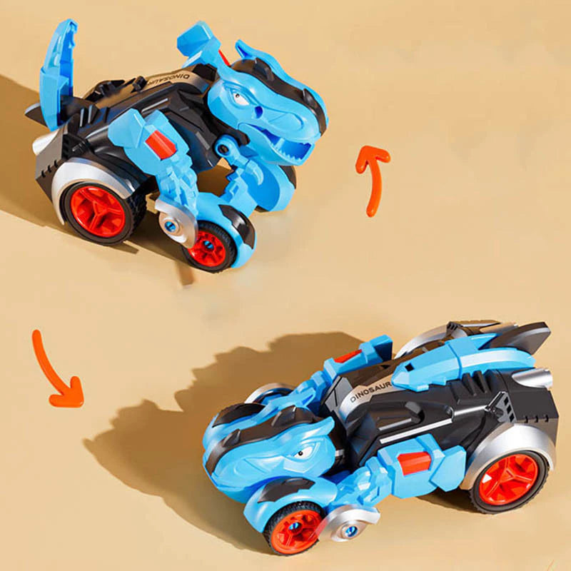 Transforming Dinosaur Cars