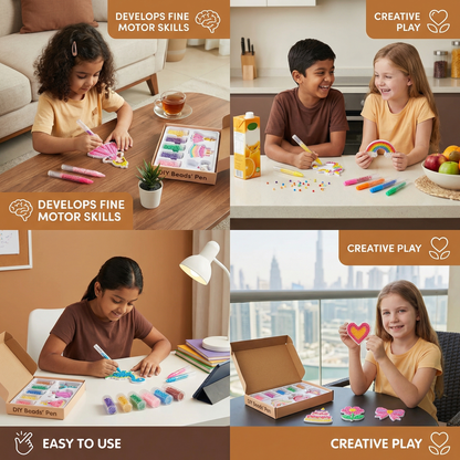 Enchanting Bead Painting – DIY Set for Children
