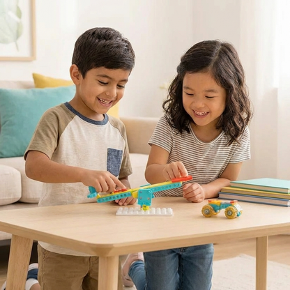 3-in-1 Science and Technology Building Block Playset