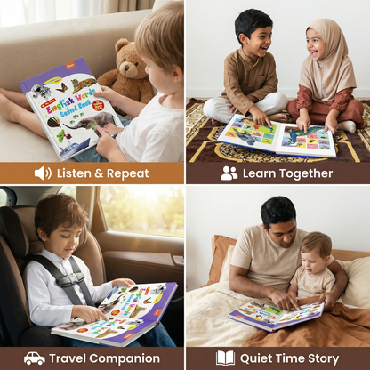 Talking English Learning Book for Children