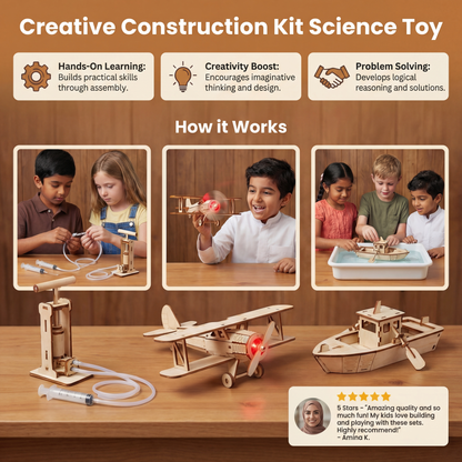 Creative Construction Kit Science Toy – Science That’s Fun!