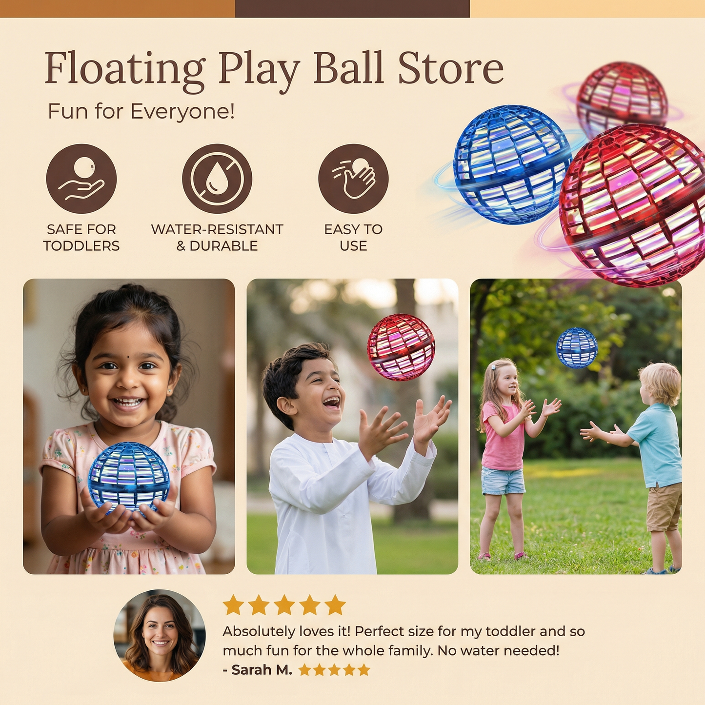 Floating Play Ball