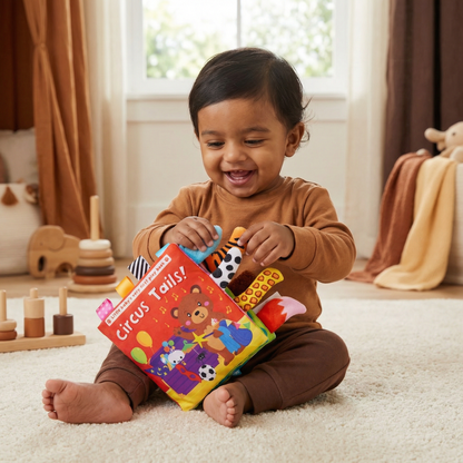 Sensory Crinkle Story Book for Toddlers