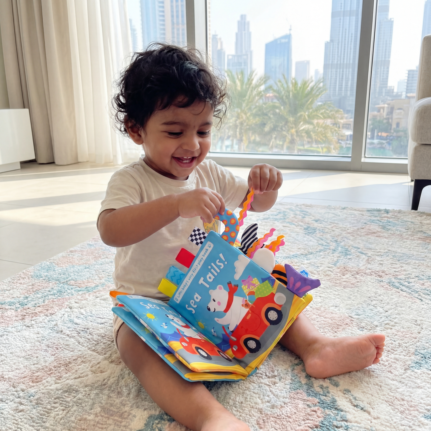 Sensory Crinkle Story Book for Toddlers