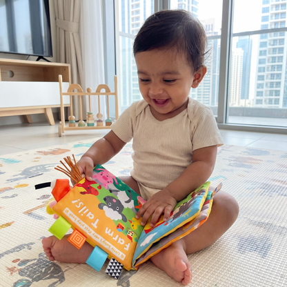 Sensory Crinkle Story Book for Toddlers