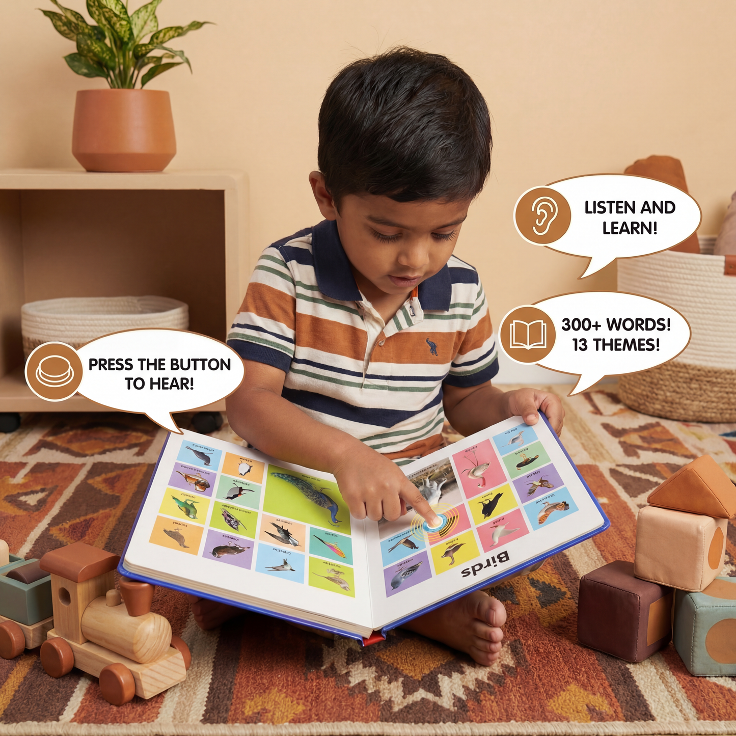 Talking English Learning Book for Children