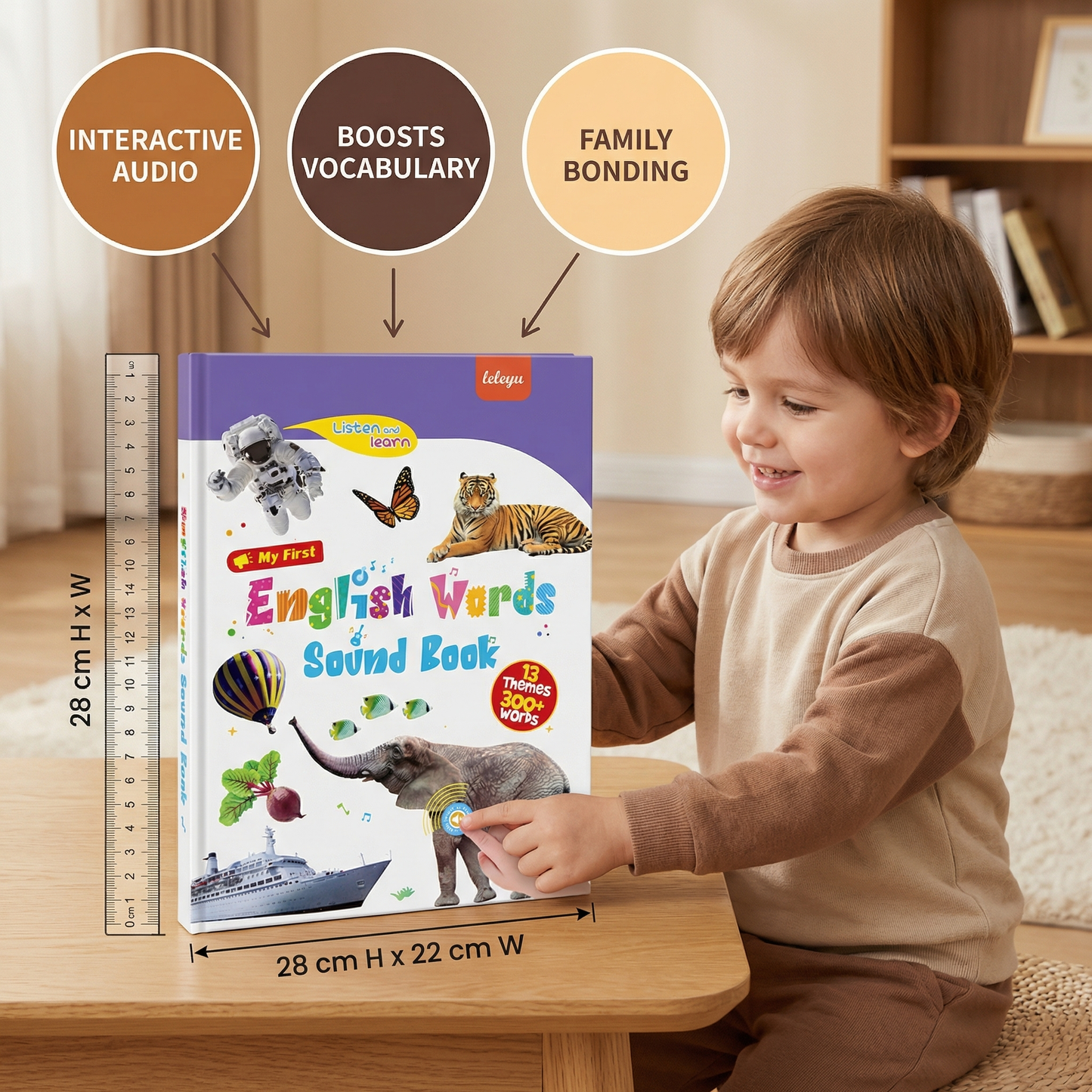 Talking English Learning Book for Children