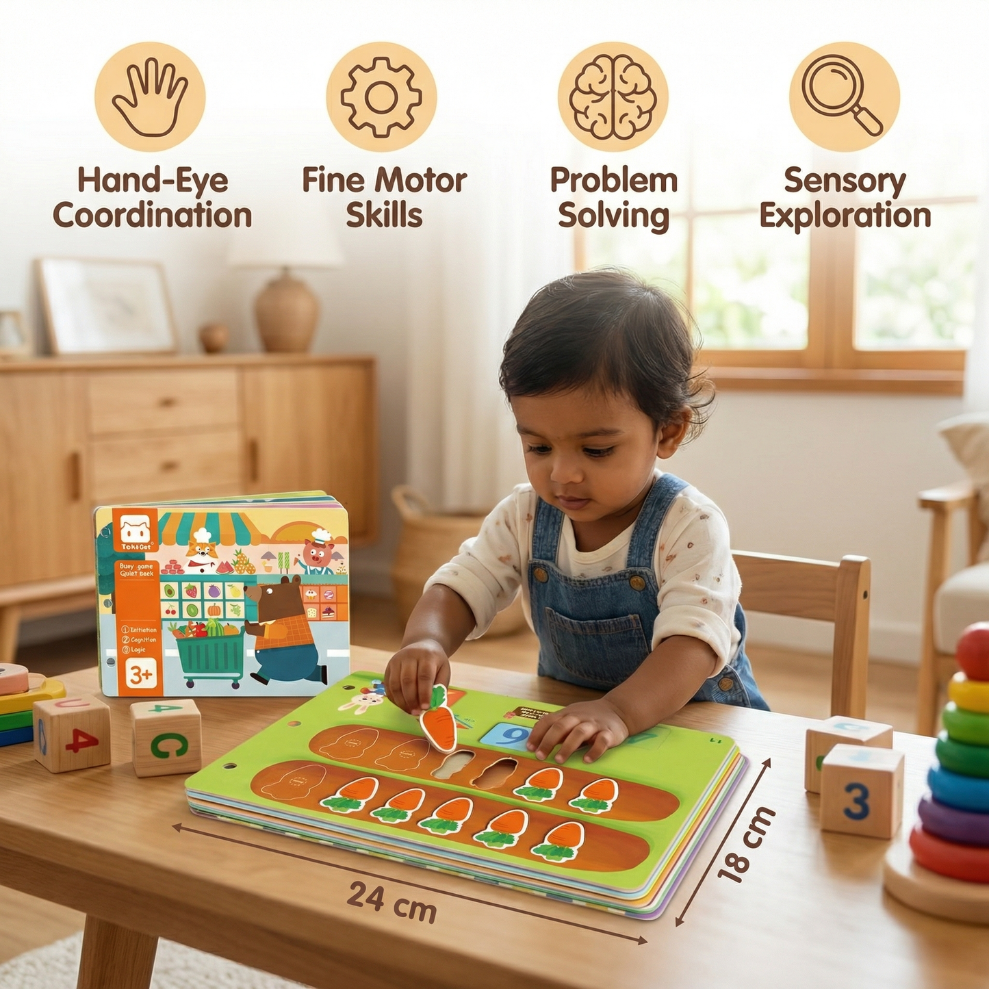 Sensory Montessori Activity Book