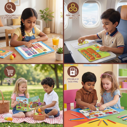 Sensory Montessori Activity Book