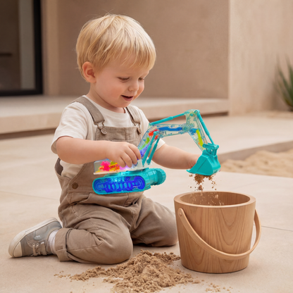 Dancing and Light-Up Musical Excavator