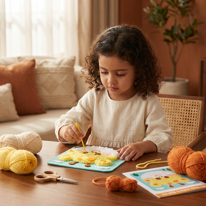 DIY Embroidery Doll Kit