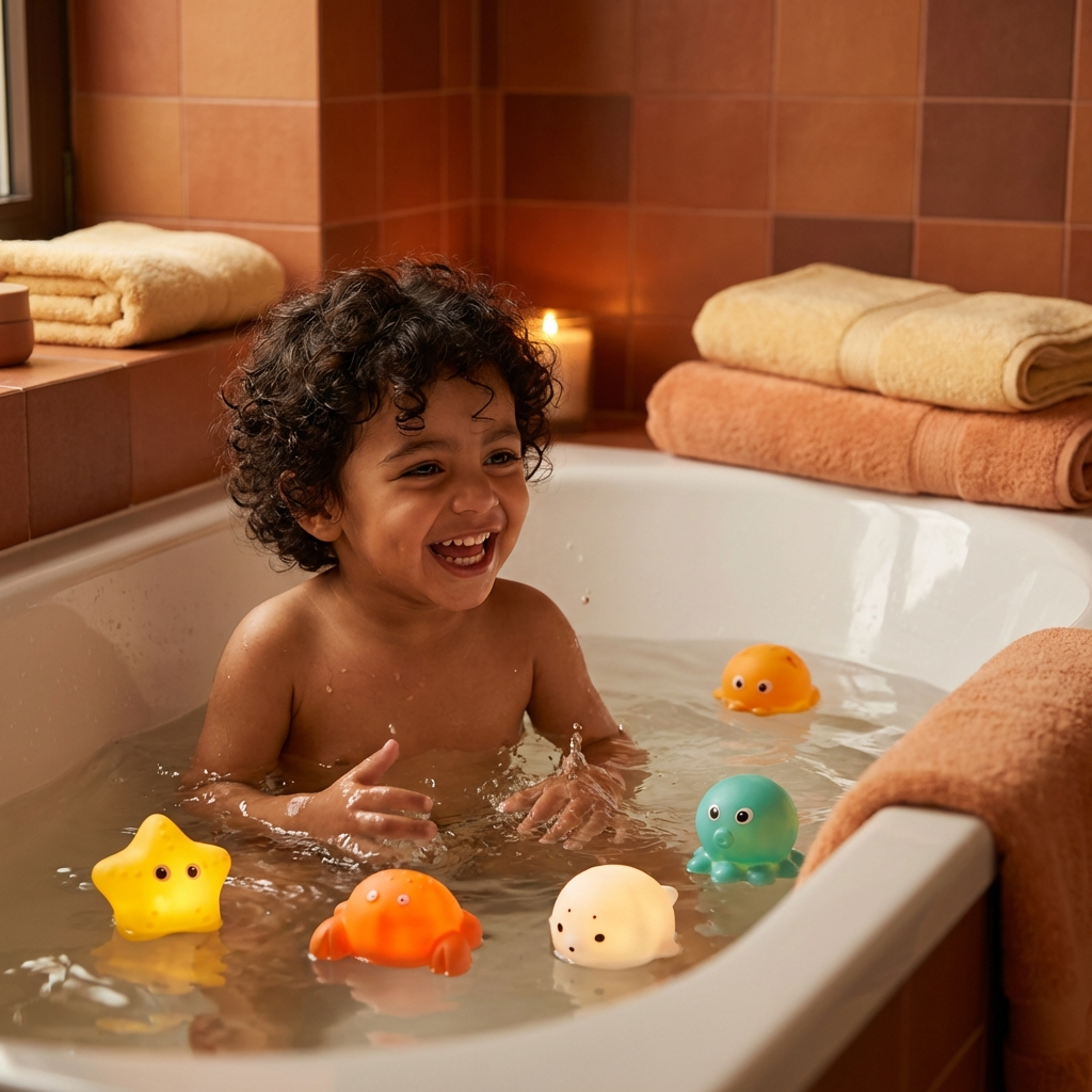 Glowing Bath Animals
