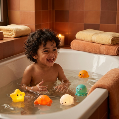 Glowing Bath Animals