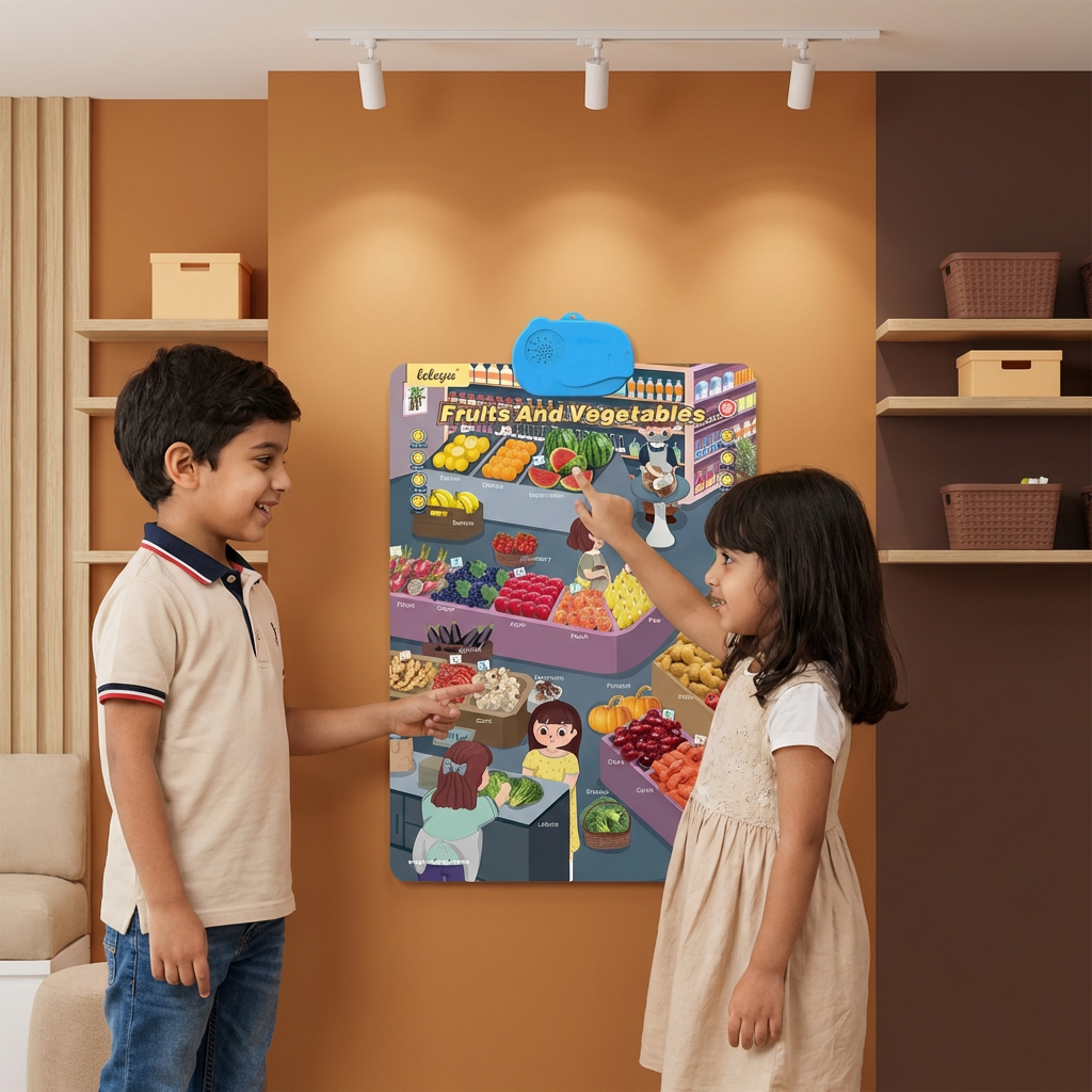 Talking English Learning Board for Kids