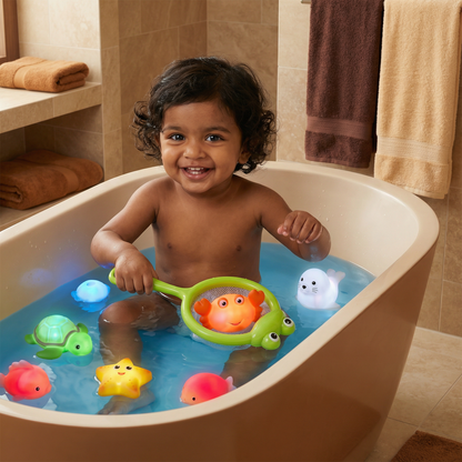Glowing Bath Animals