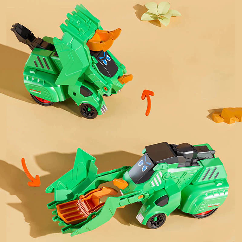 Transforming Dinosaur Cars