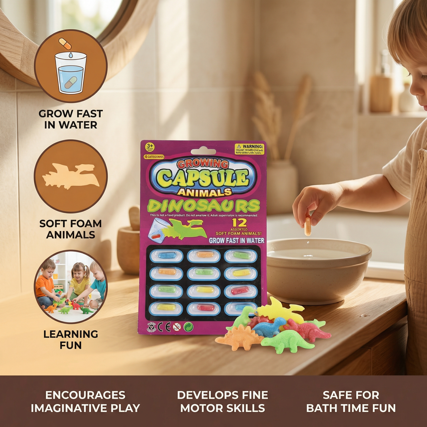 Magical Water Animal Growth Capsules