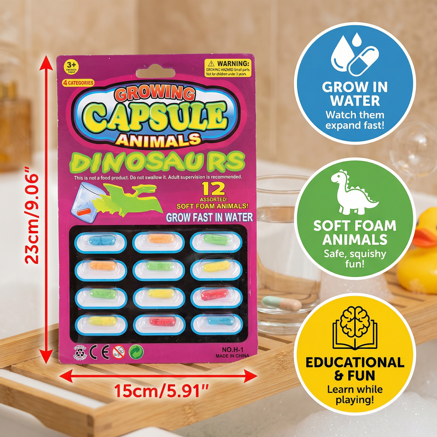 Magical Water Animal Growth Capsules