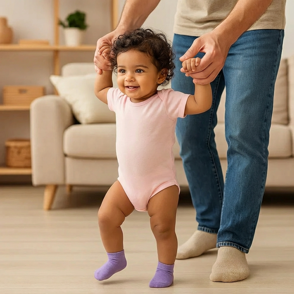 Safe Non-Slip Socks Shoes for Children