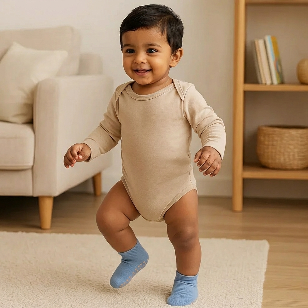 Safe Non-Slip Socks Shoes for Children