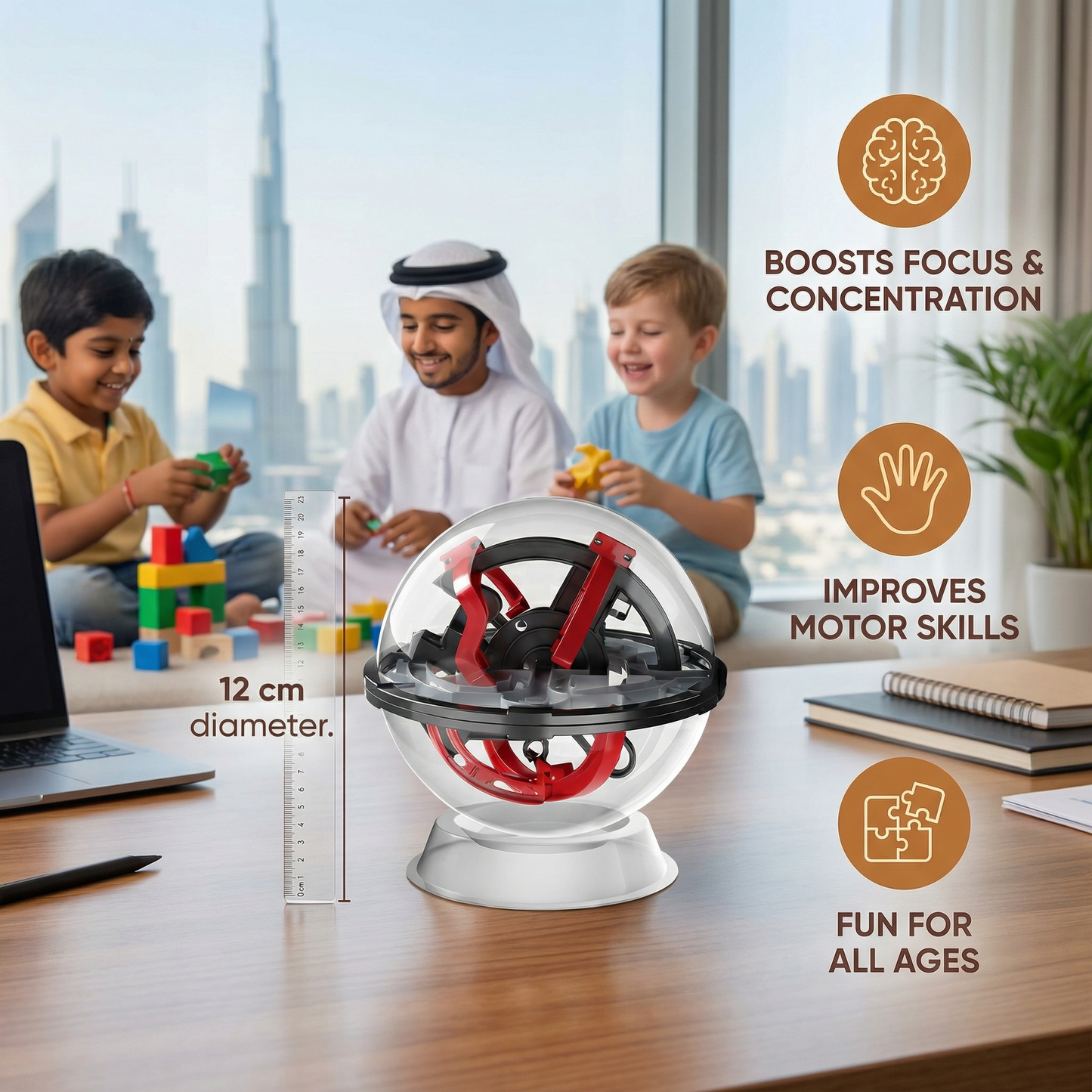 3D Maze Puzzle Ball