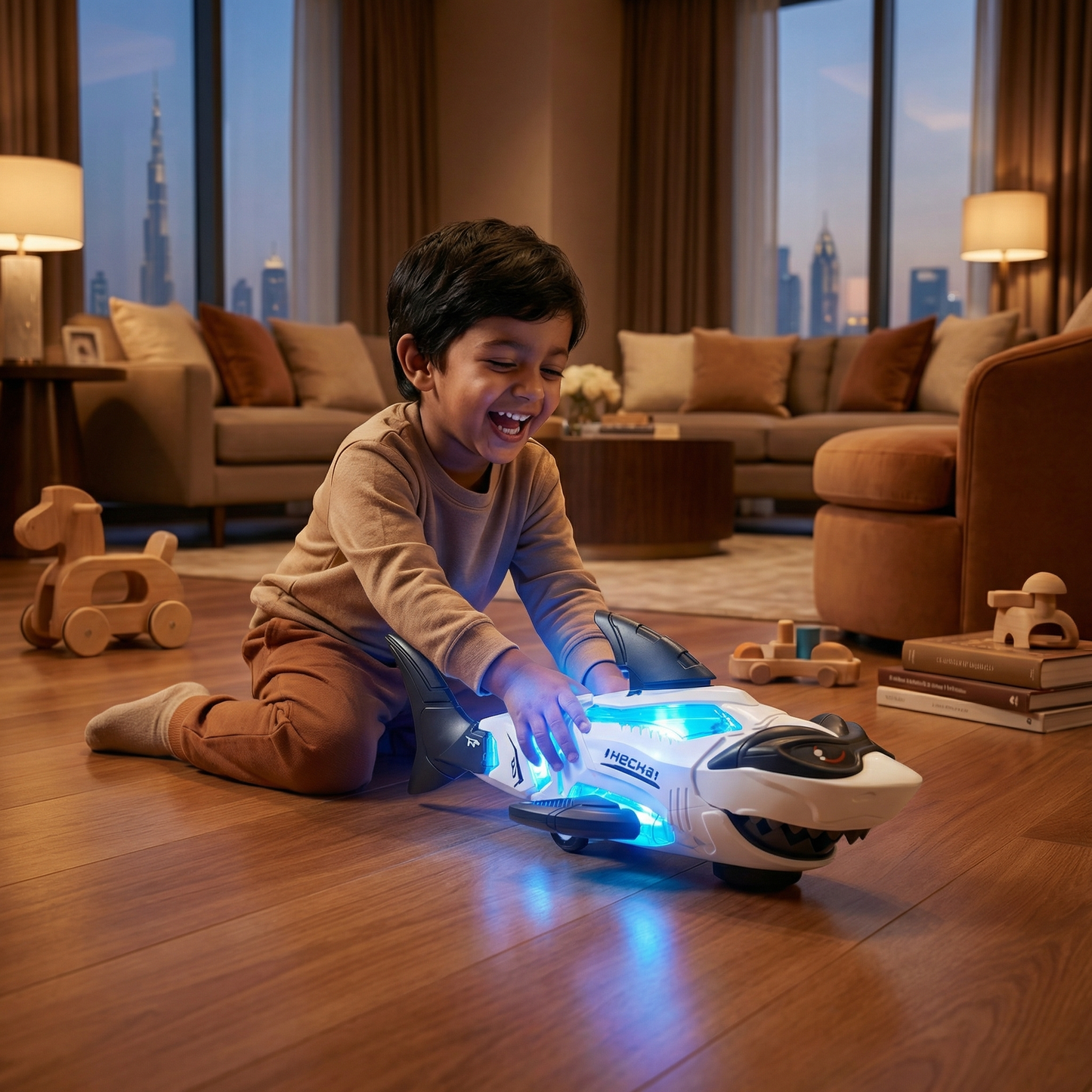 Glowing Musical Shark Children’s Toy