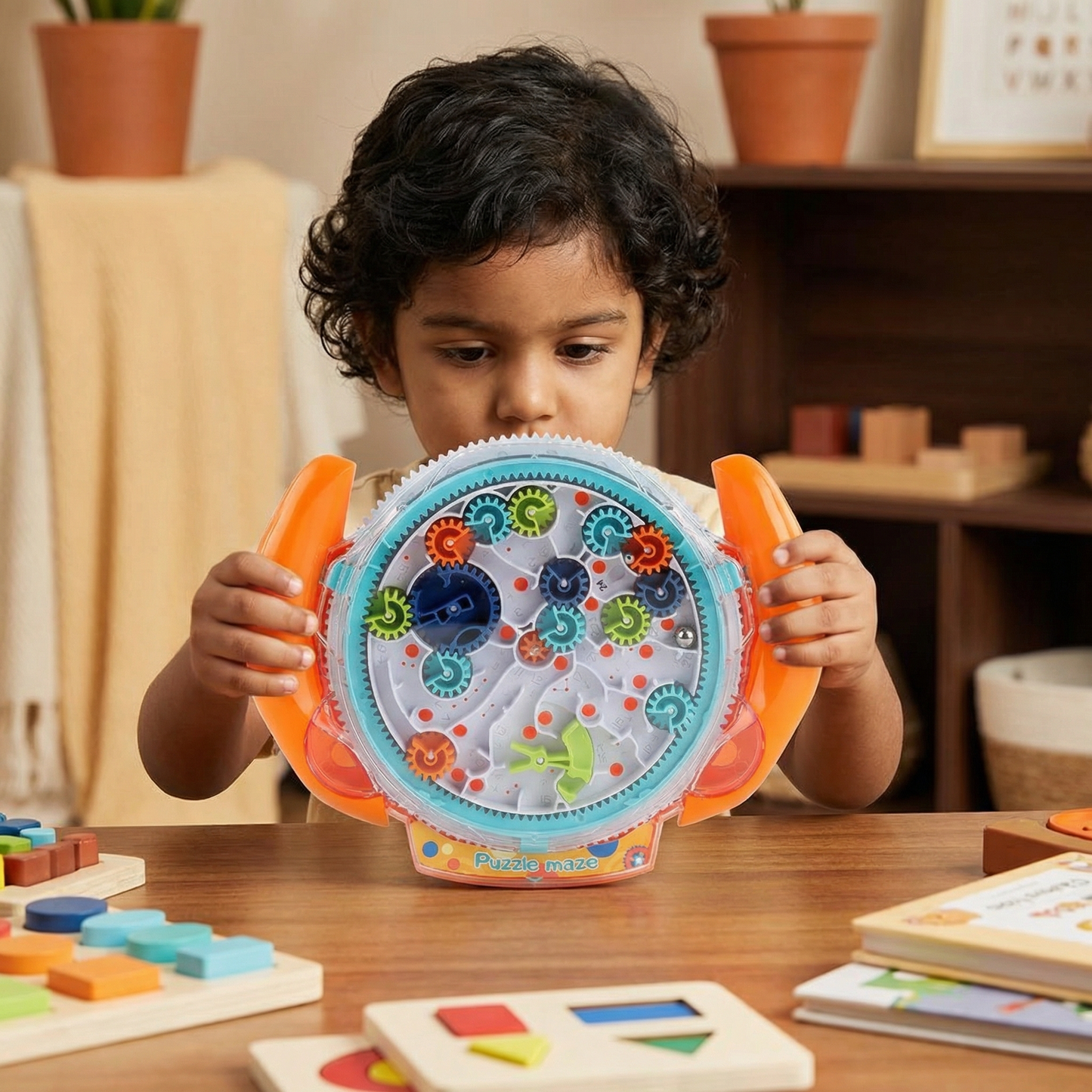 3D Ball Maze Wheel – Skill and Learning Game