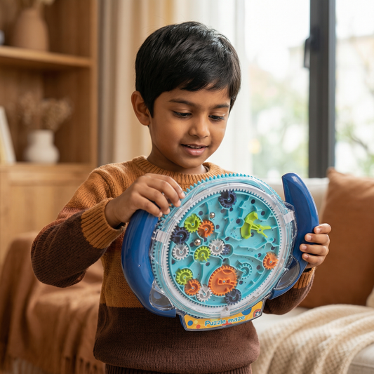 3D Ball Maze Wheel – Skill and Learning Game