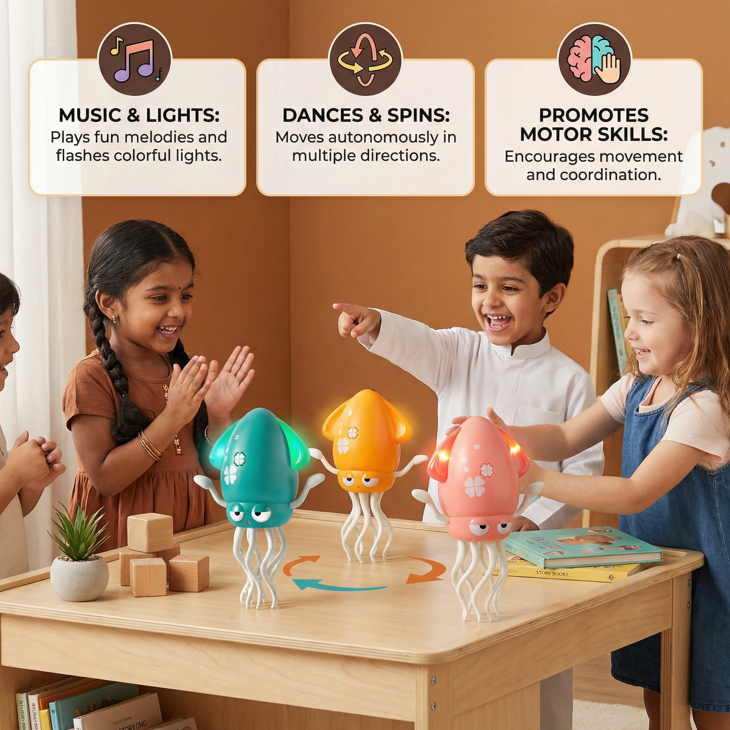 Dancing Octopus Kids Toy