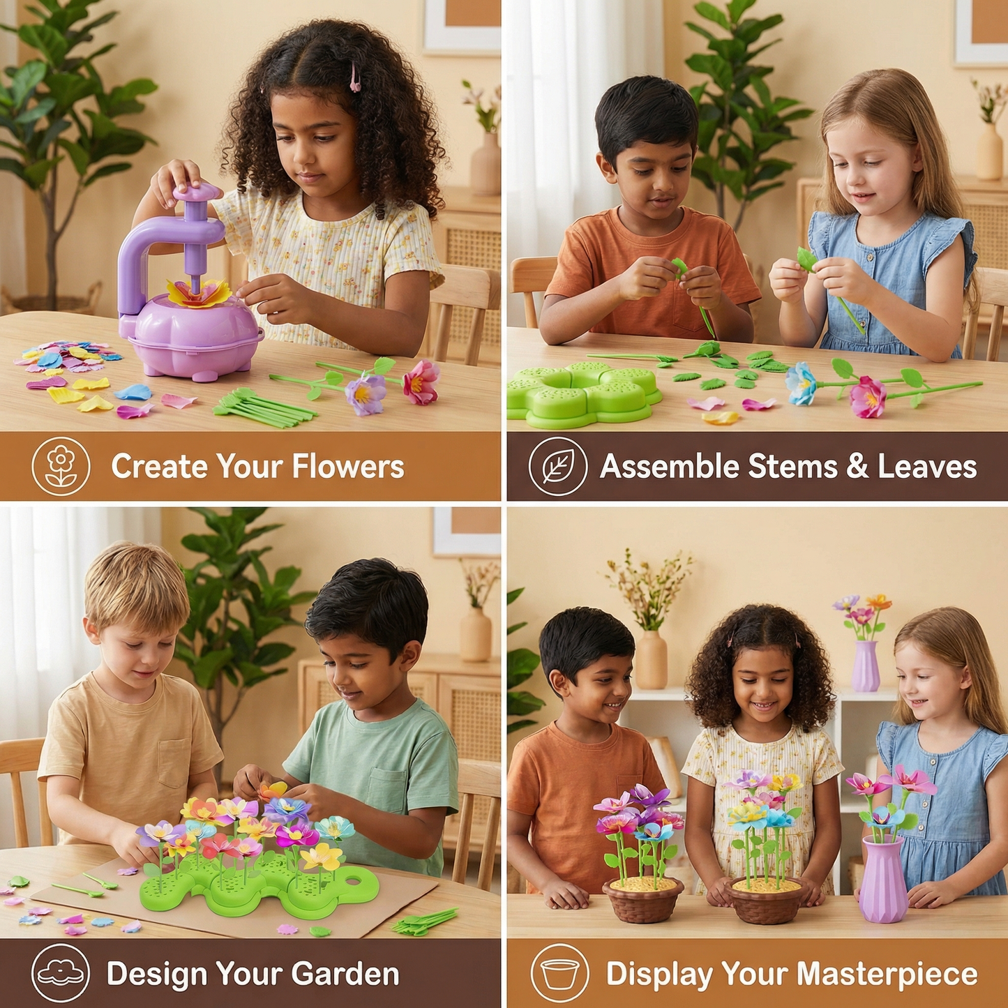 Creative Flower Craft Set