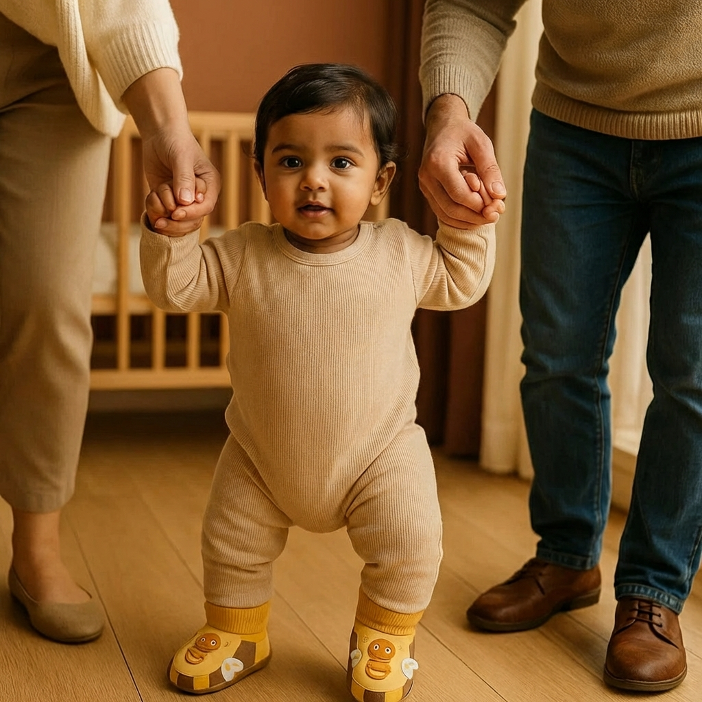 Ultra-Soft Baby Sock Shoes – Warm, Non-Slip & Comfortable