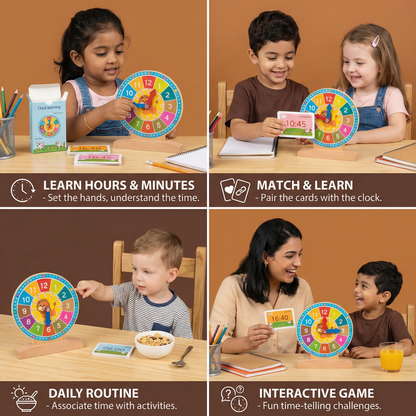 Educational Montessori Time Learning Toy