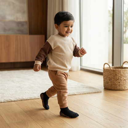 Safe Non-Slip Socks Shoes for Children