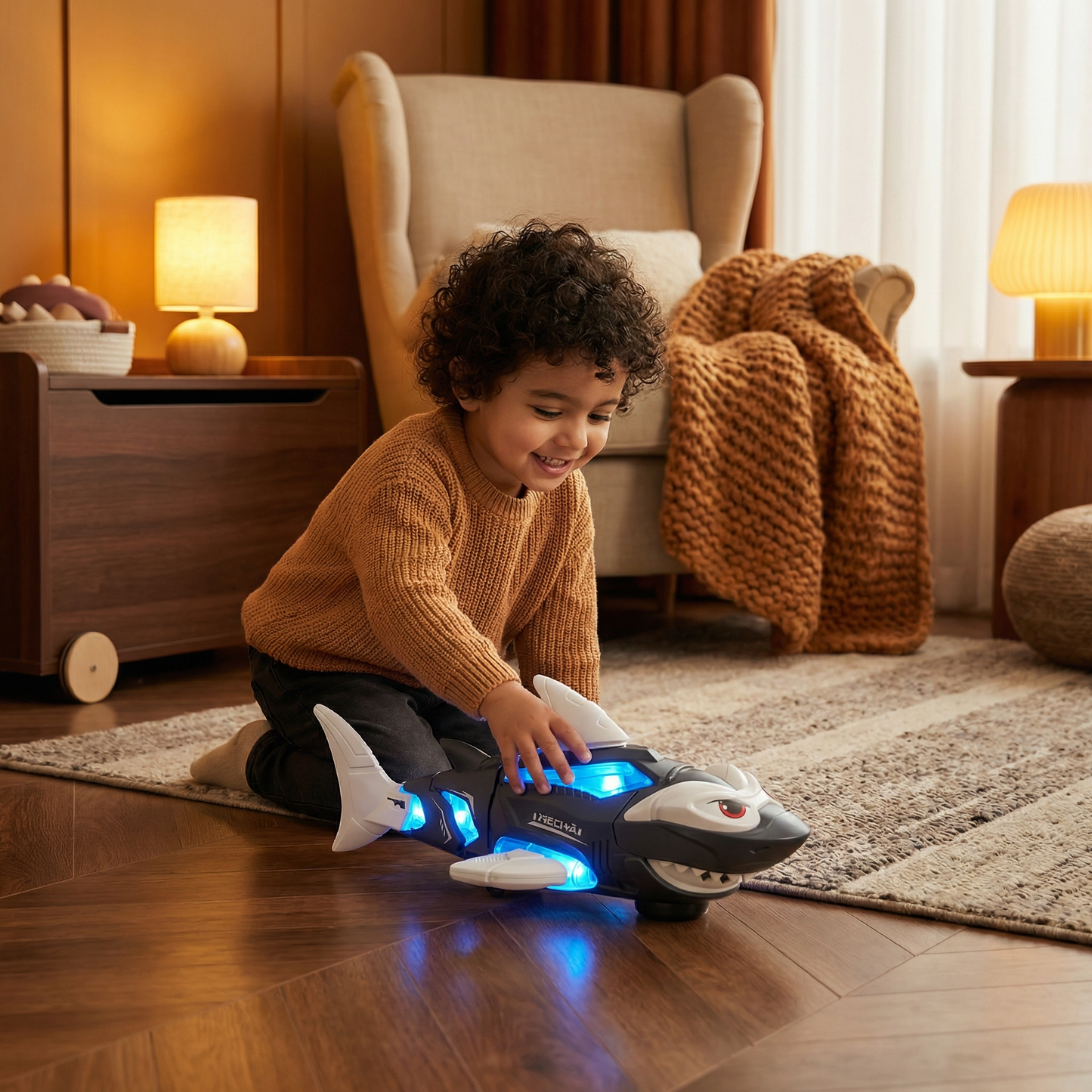 Glowing Musical Shark Children’s Toy