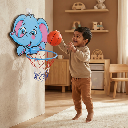 Cute Animal Basketball Set for Kids