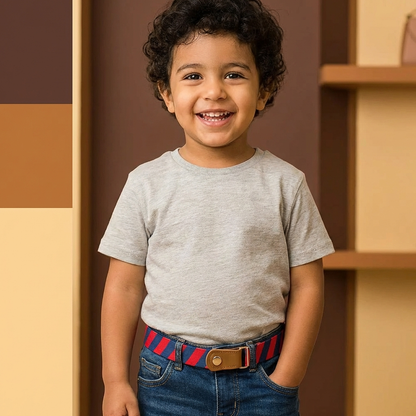 Comfortable Elastic Children's Belts - Suitable for All Ages